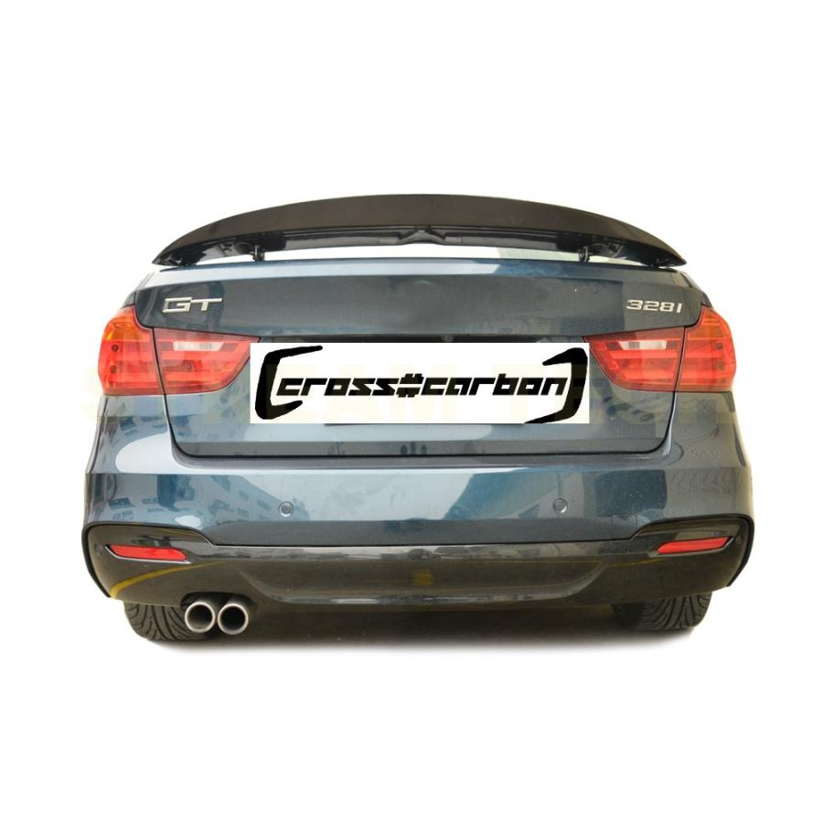 BMW F34 3シリーズ GT用 CSLタイプ カーボン トランクスポイラー 可動 