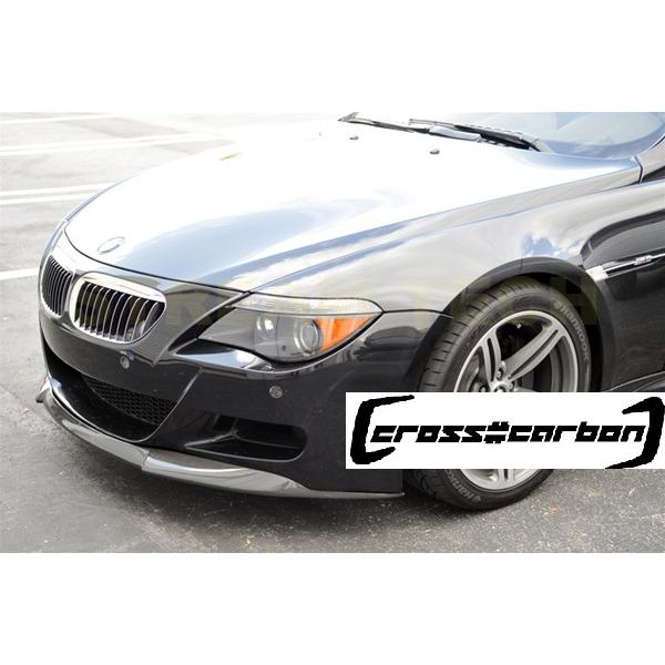 BMW E63 E64 M6用 VRSタイプ カーボン フロントスポイラー リップスポイラー フロントリップ バンパーリップ アンダーリップ シュタイナー 人気商品 |  | 02