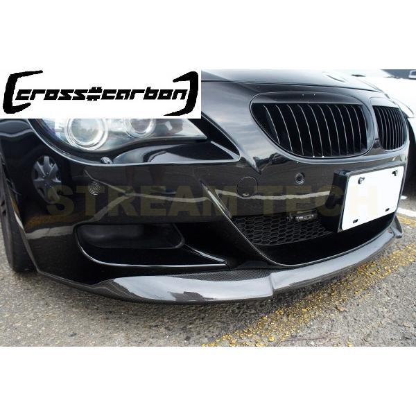 BMW E63 E64 M6用 VRSタイプ カーボン フロントスポイラー リップスポイラー フロントリップ バンパーリップ アンダーリップ シュタイナー 人気商品 |  | 03