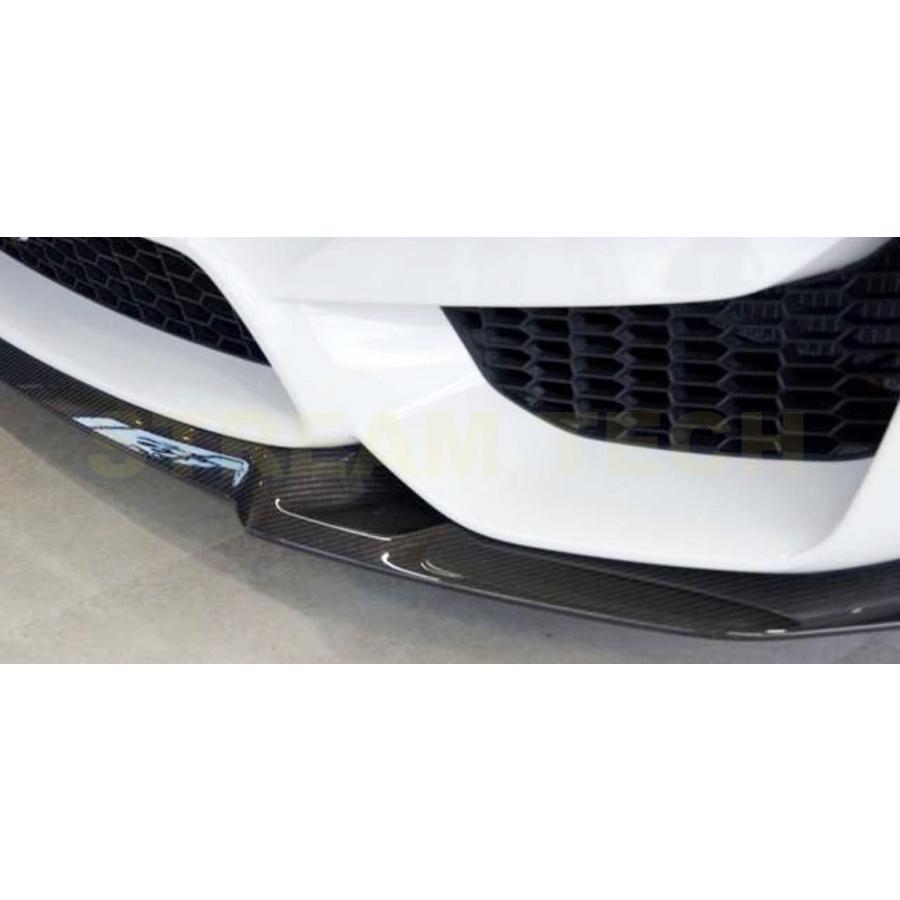 BMWM3CS純正カーボンリップ左右 BMW F80 M3 F82 F83 M4用 CS クラブスポーツタイプ カーボン