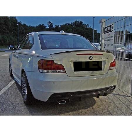 BMW E82 1シリーズ クーペ用 パフォーマンスタイプ ダックテール カーボン トランクスポイラー リアスポイラー リアウイング カーボンスポイラー 綾織 人気商品 | 