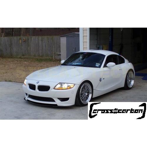 BMW Z4 E85フロントバンパーリップ ブラック BMW Z4 E85 E86 後期 フロント リップ スポイラー : Global
