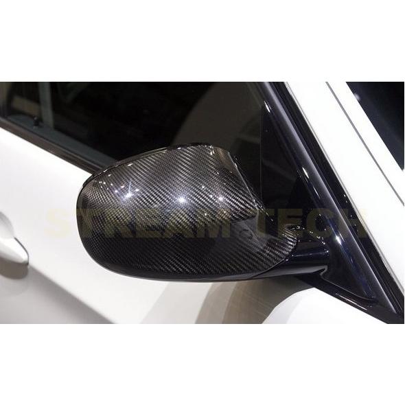 BMW E90 E91 3シリーズ 後期 LCI用 カーボン ミラーカバー 交換式 