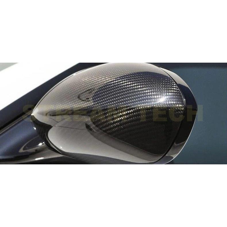 BMW E90 E92 E93 M3用 カーボン ミラーカバー 交換式 サイドミラー 