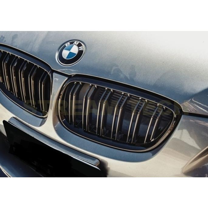 BMWパフォーマンス　ブラックグリル　 E90 3シリーズ LCI BMW E90 E91 3シリーズ 後期 LCI用 艶有ブラック キドニーグリル