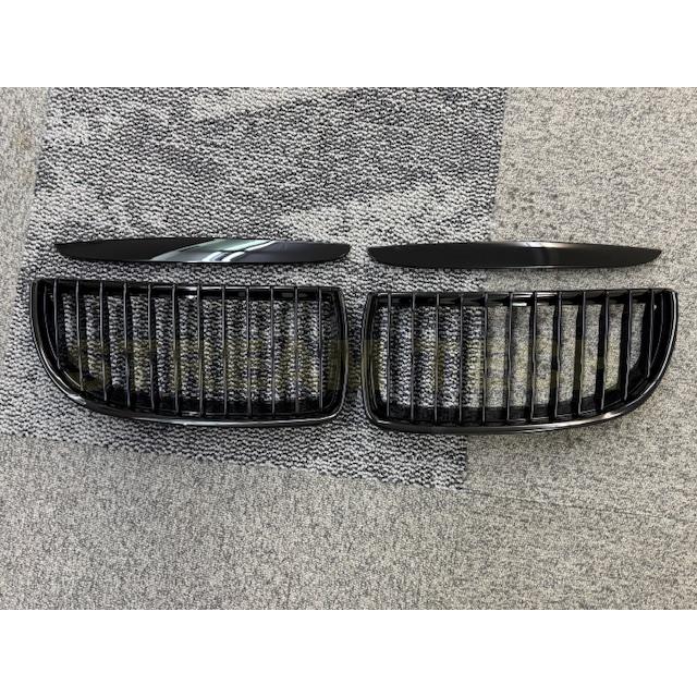BMW E90 E91 3シリーズ 前期用 艶有ブラック キドニーグリル フロントグリル センターグリル ラジエターグリル バンパーグリル 人気商品 |  | 11