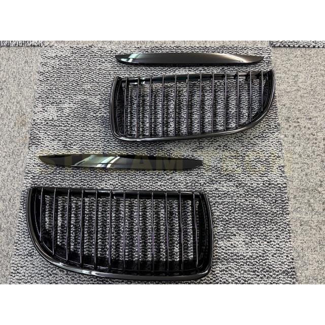BMW E90 E91 3シリーズ 前期用 艶有ブラック キドニーグリル フロントグリル センターグリル ラジエターグリル バンパーグリル 人気商品 |  | 12