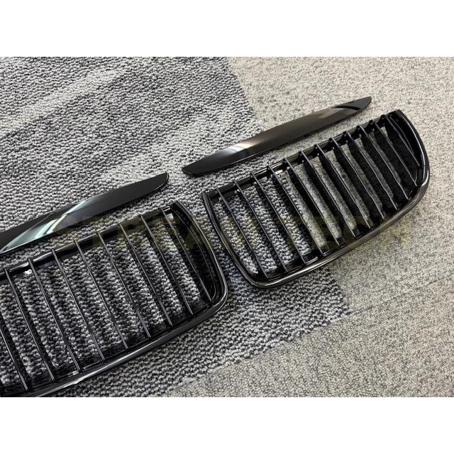 BMW E90 E91 3シリーズ 前期用 艶有ブラック キドニーグリル フロントグリル センターグリル ラジエターグリル バンパーグリル 人気商品 |  | 13