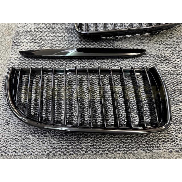 BMW E90 E91 3シリーズ 前期用 艶有ブラック キドニーグリル フロントグリル センターグリル ラジエターグリル バンパーグリル 人気商品 |  | 14