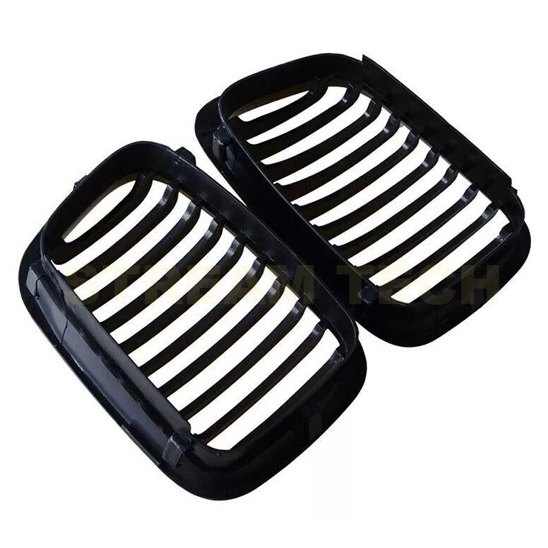 BMW E46 3シリーズ 前期 セダン ワゴン用 艶有ブラック キドニーグリル センターグリル フロントグリル ラジエターグリル バンパーグリル 人気商品 |  | 05