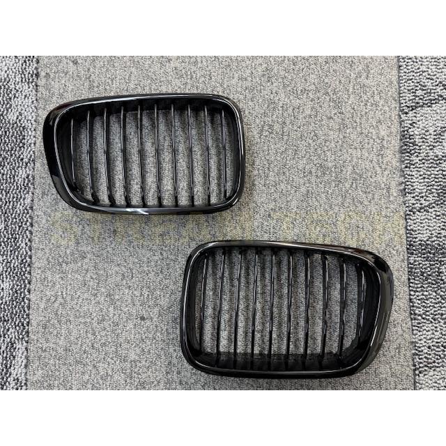 BMW E46 3シリーズ 前期 セダン ワゴン用 艶有ブラック キドニーグリル センターグリル フロントグリル ラジエターグリル バンパーグリル 人気商品 |  | 07