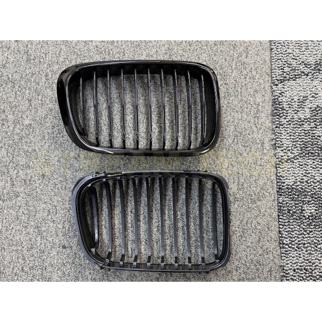 BMW E46 3シリーズ 前期 セダン ワゴン用 艶有ブラック キドニーグリル センターグリル フロントグリル ラジエターグリル バンパーグリル 人気商品 |  | 09