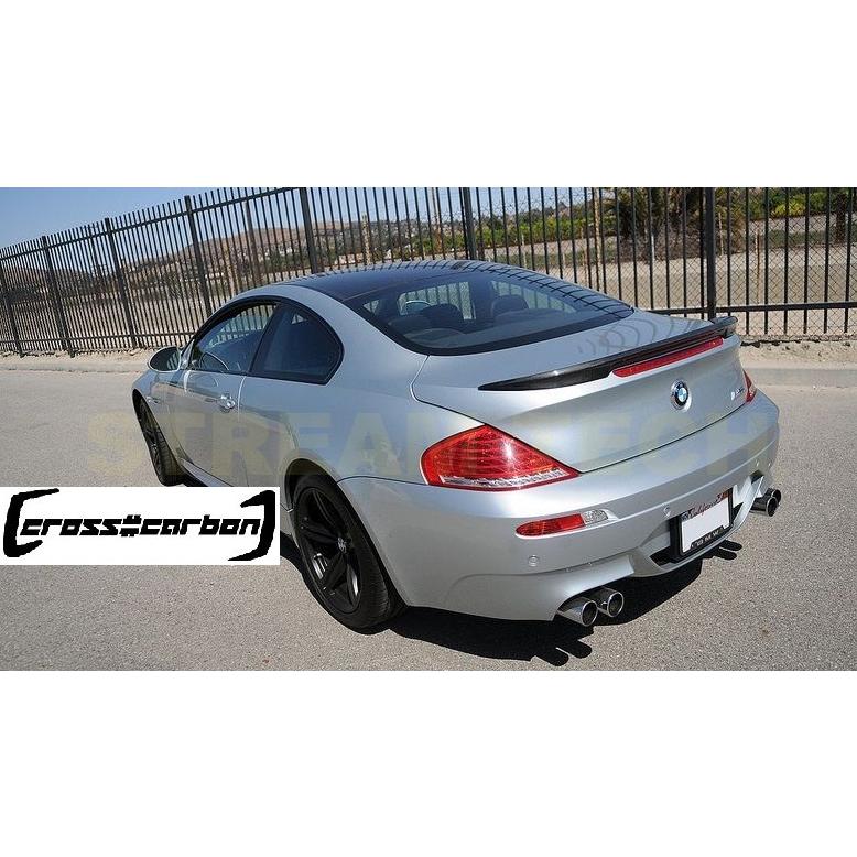 BMW E63 6シリーズ クーペ 前期用 Mタイプ カーボン トランクスポイラー リアスポイラー チンスポイラー リアウイング カーボンウイング 綾織 M6 人気商品 |  | 07
