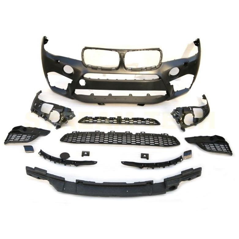 BMW E71 X6用 X6Mタイプ フルエアロセット ボディキット フルエアロパーツ フロントバンパー リアバンパー マフラー PPウレタン Xシリーズ 人気商品 |  | 02