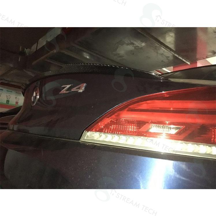 ◆BMW E89 Z4 2009y~17y用 CSバージョン 綾織カーボントランクスポイラー/E89Z4/クロスカーボン/リアウイング/リアスポイラー/カーボンウイング | 