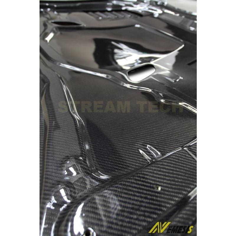 BMW E90 E92 E93 M3用 ダクト付き カーボン ボンネット