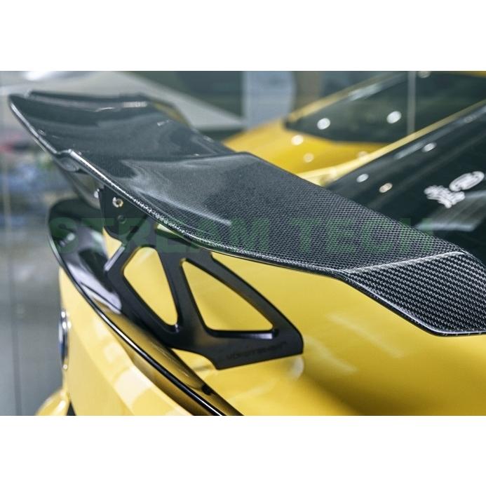 BMW E92 E93 3シリーズ用 VRSタイプ カーボン GTウイング 2種類有 ウェットカーボン ドライカーボン リアウイング カーボンウイング 綾織 シュタイナー M3 |  | 06