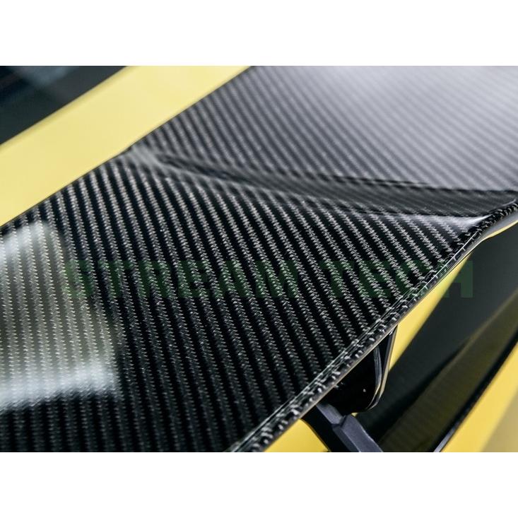 BMW E92 E93 3シリーズ用 VRSタイプ カーボン GTウイング 2種類有 ウェットカーボン ドライカーボン リアウイング カーボンウイング 綾織 シュタイナー M3 |  | 09