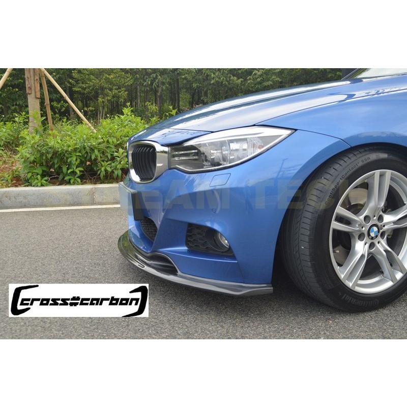 BMW F34 3シリーズ GT Mスポーツ用 AKMタイプ カーボン フロントスポイラー フロントリップ リップスポイラー バンパーリップ アンダーリップ 綾織 タイプ2 人気 |  | 02