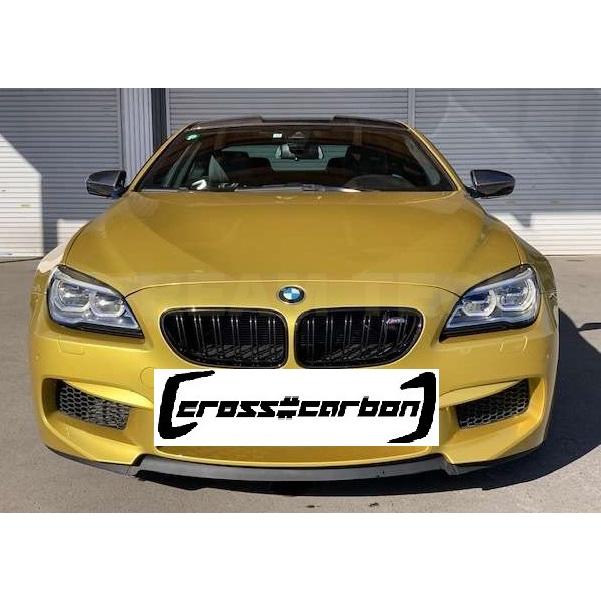 BMW F06 F12 F13 6シリーズ用 M6タイプ 艶有ブラック キドニーグリル