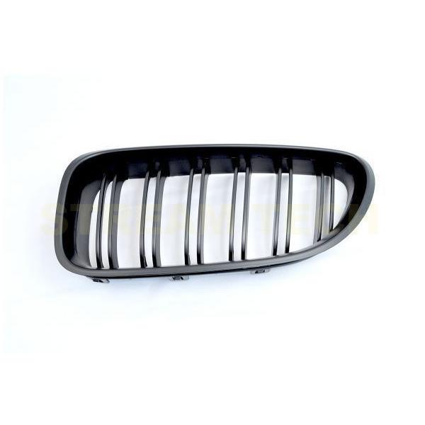 BMW F06 F12 F13 6シリーズ用 M6タイプ 艶有ブラック キドニーグリル