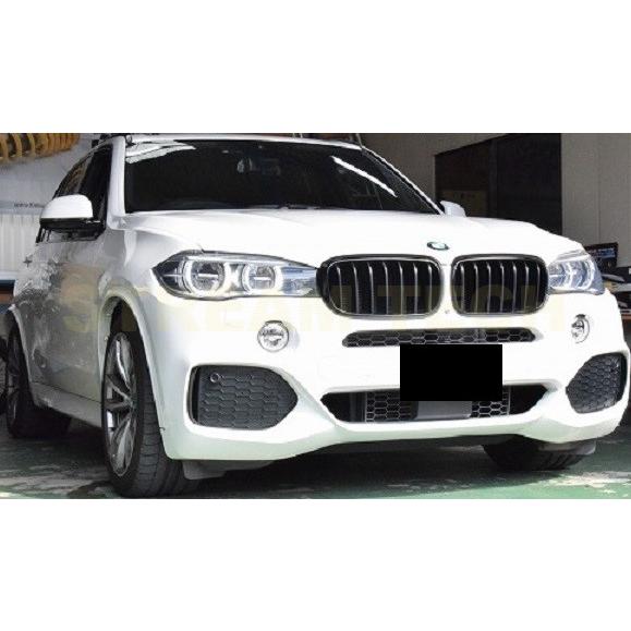 BMW F15 X5 F16 X6用 スポーツタイプ 艶有ブラック キドニー