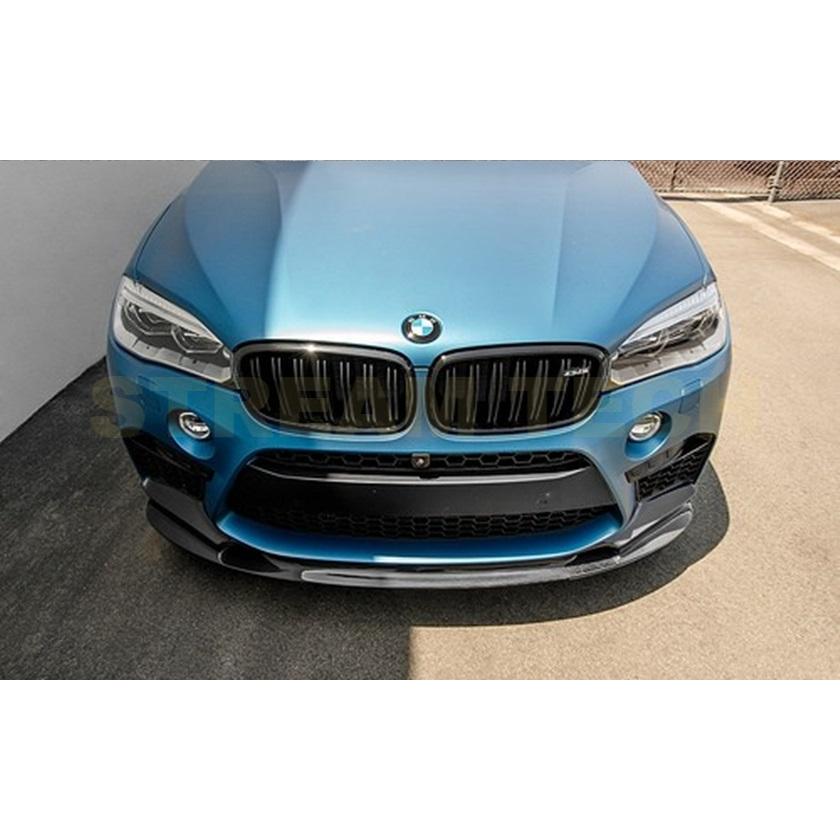 BMW F85 X5M F86 X6M用 3DDタイプ カーボン フロントスポイラー リップ 