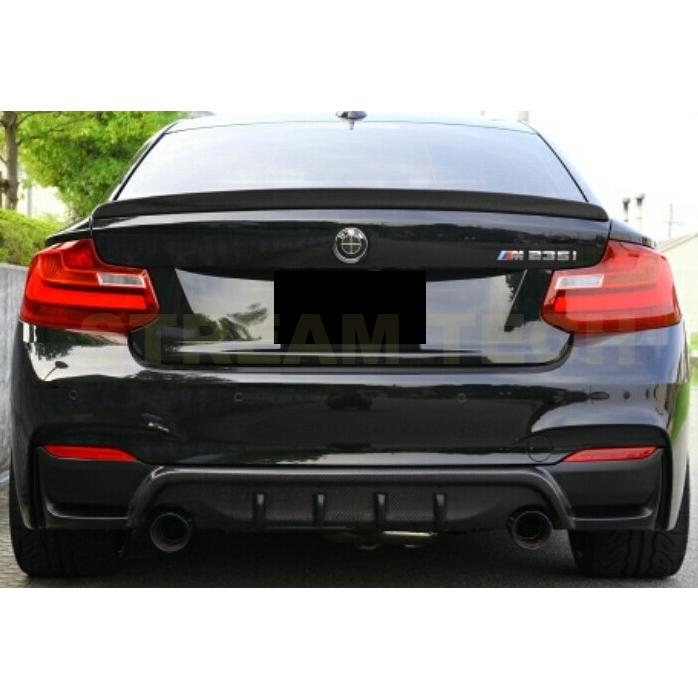 BMW F22 F23 2シリーズ M235i用 カーボン リアディフューザー リア