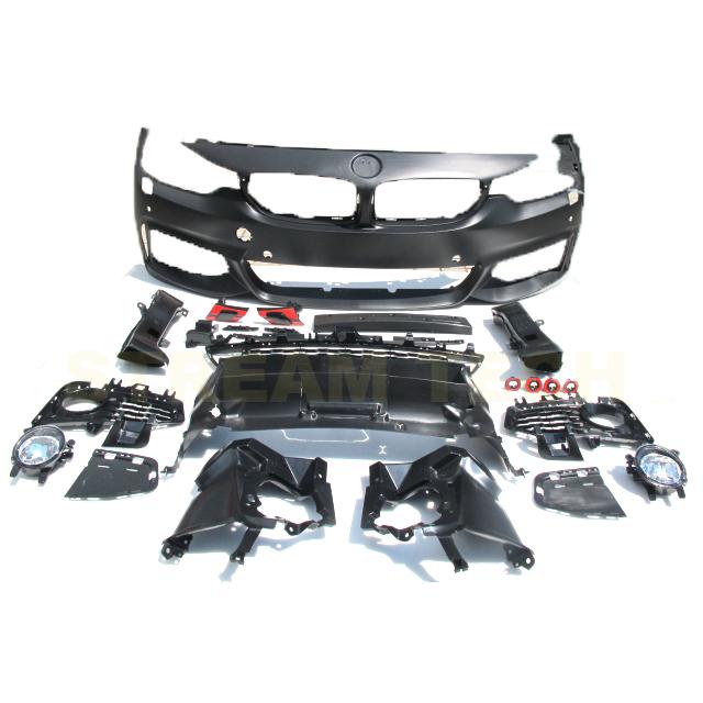 BMW F32 F33 F36 4シリーズ用 Mスポーツタイプ フロントバンパー PP