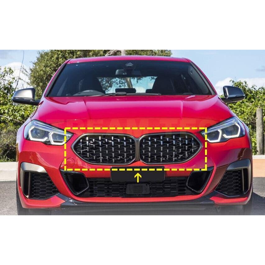 BMW純正 M Performance メッシュ グリル F44 2シリーズ BMW 純正 F44 2シリーズ M235iX 標準装備 アンダー サイド メッシュ