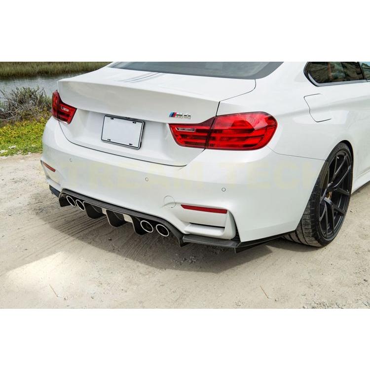 BMW F80 M3 F82 F83 M4用 VRSタイプ カーボン リアディフューザー 3 