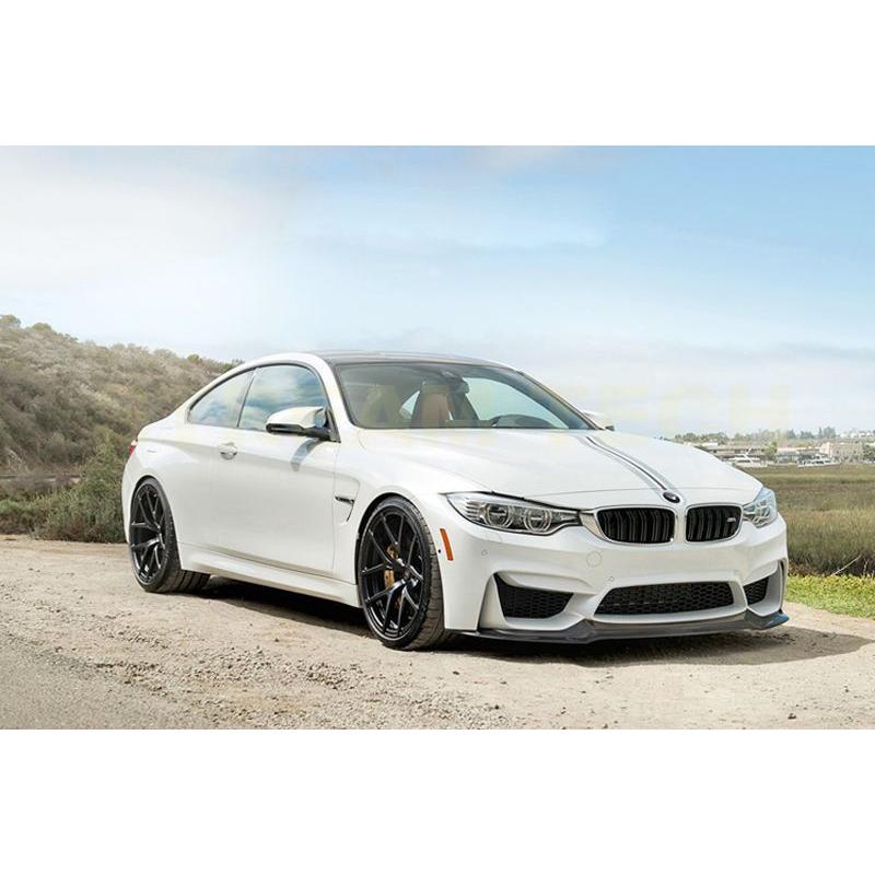BMW F80 M3 F82 F83 M4用 VRSタイプ カーボン フロントスポイラー フロントリップ リップスポイラー バンパーリップ アンダーリップ 綾織カーボン Mシリーズ |  | 04