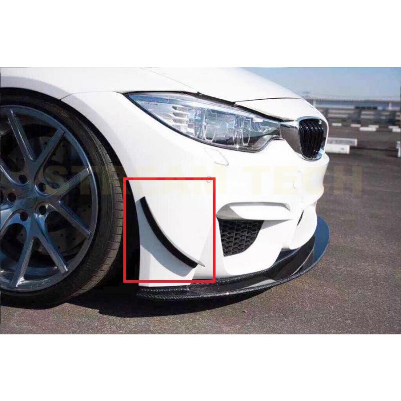BMW F80.F82エアロ用カナード Amazon | カーボン製 アンダーカナード for BMW F80 M3 F82 F83