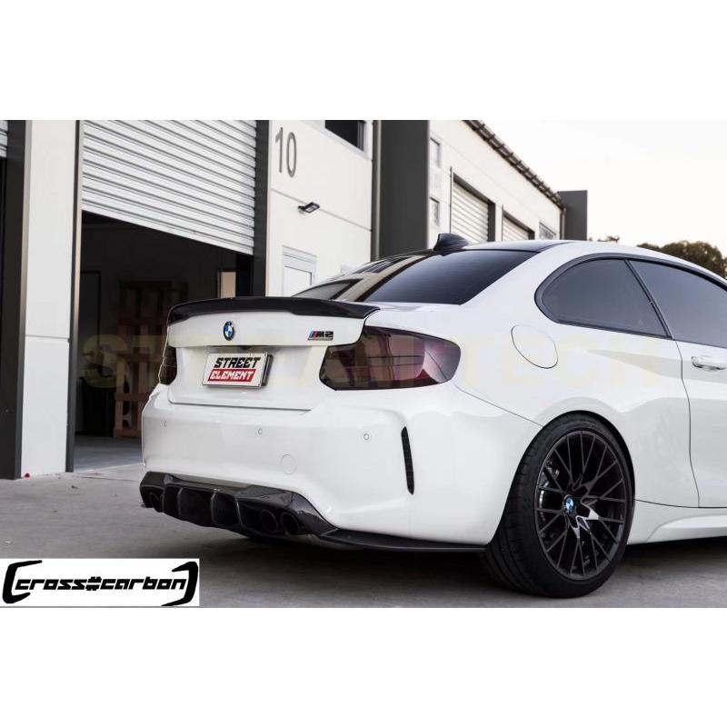 BMW F87 M2用2017年式カーボンリアディフューザー 楽天市場】BMW F87 M2 リアバンパー用カーボン リア