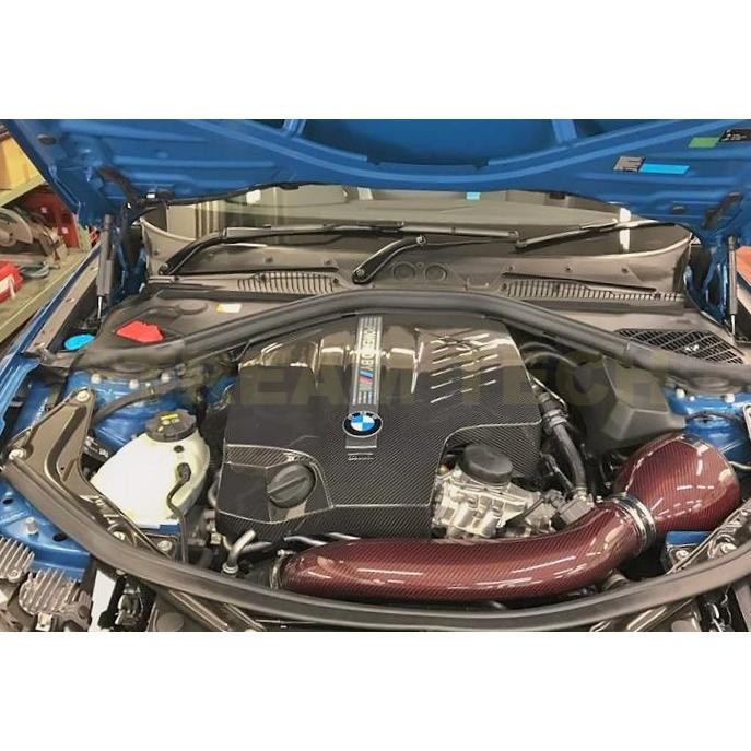 BMW F87 M2用 カーボン エンジンカバー 交換式 エンジンフード