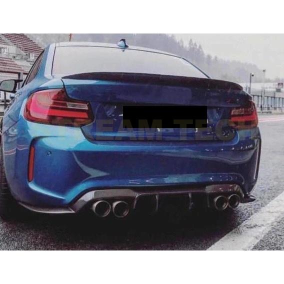 BMW F87 M2用 VRSデザイン カーボン リアディフューザー 3ピース