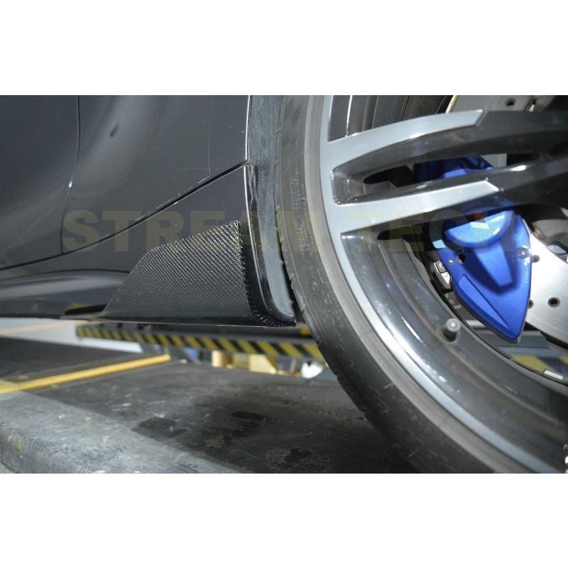 BMW F87 M2用 パフォーマンスデザイン カーボン サイドスプリッター