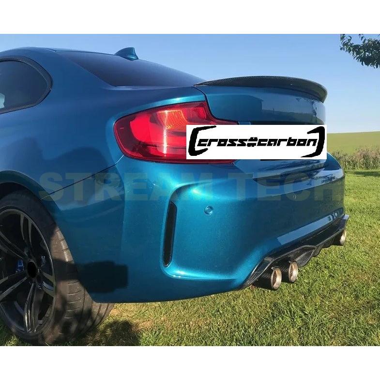 BMW F87 M2用 AKRAデザイン カーボン リアディフューザー リア