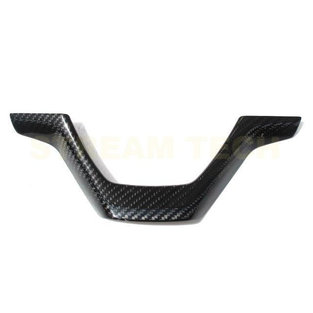 BMW F25 X3 F26 X4 F15 X5 F16 X6用 リアルカーボン ステアリングパネル ステアリングトリム ステアリングカバー ハンドルカバー カーボンカバー 綾織 人気商品 |  | 01