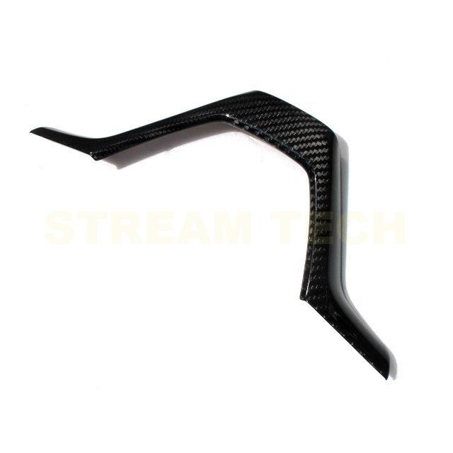 BMW F25 X3 F26 X4 F15 X5 F16 X6用 リアルカーボン ステアリングパネル ステアリングトリム ステアリングカバー ハンドルカバー カーボンカバー 綾織 人気商品 |  | 03