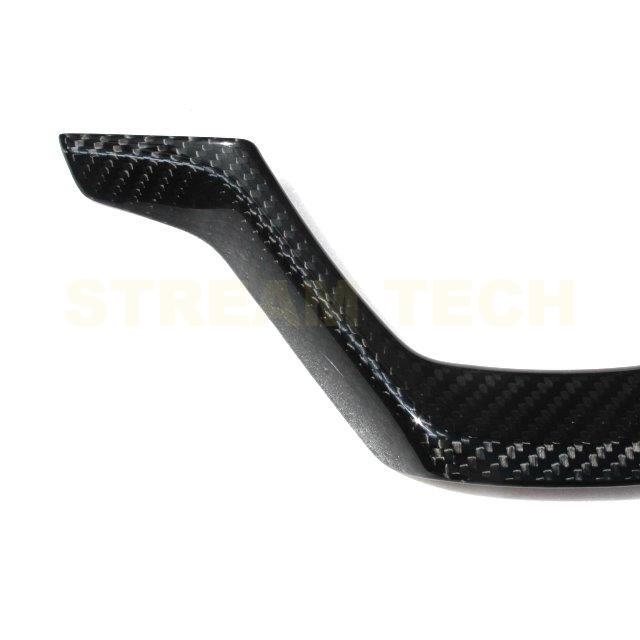 BMW F25 X3 F26 X4 F15 X5 F16 X6用 リアルカーボン ステアリングパネル ステアリングトリム ステアリングカバー ハンドルカバー カーボンカバー 綾織 人気商品 |  | 04