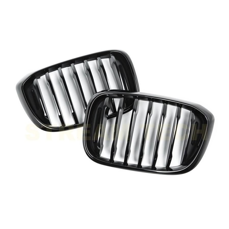 BMW G01 X3 G02 X4 前期用 パフォーマンスタイプ 艶有ブラック キドニーグリル センターグリル フロントグリル ラジエターグリル Xシリーズ 人気商品 |  | 03