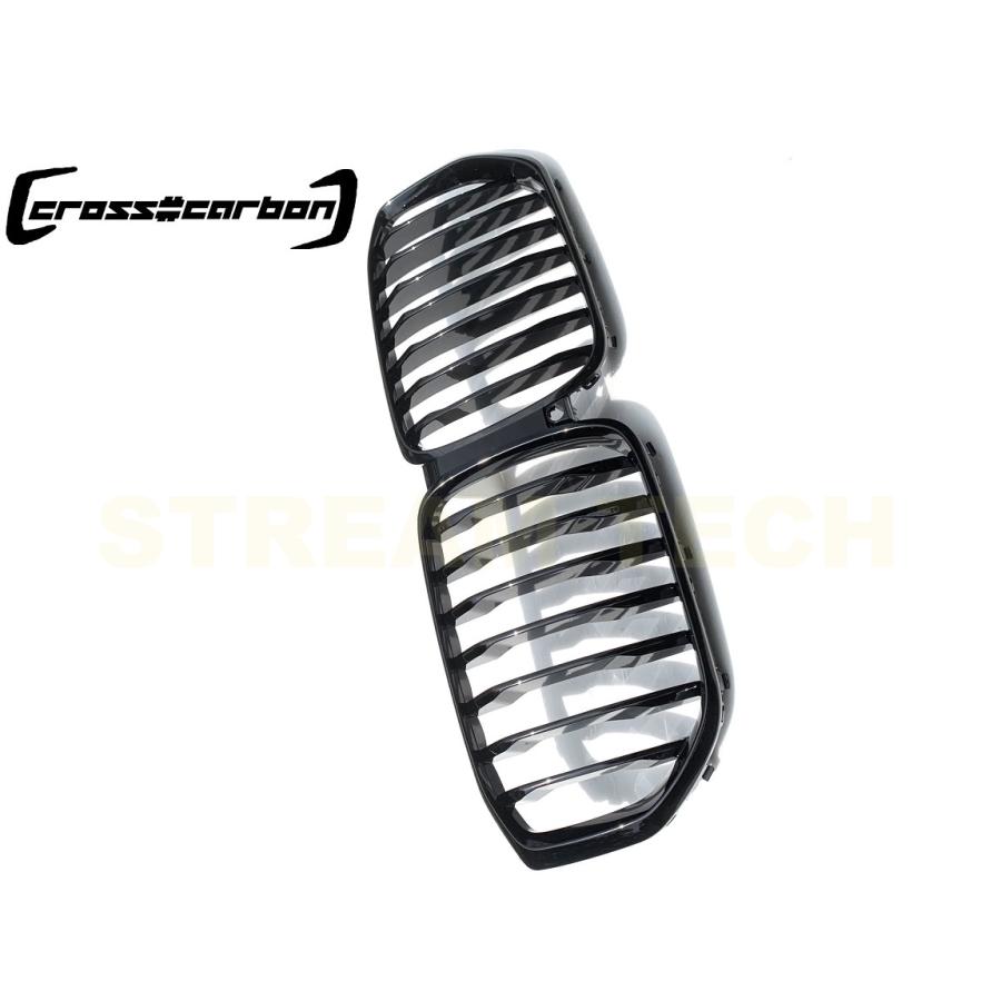 BMW 純正　X5 G05ブラック　キドニー　グリル BMW Xシリーズ X5 G05 後期車 フロント用艶ありブラックキドニー