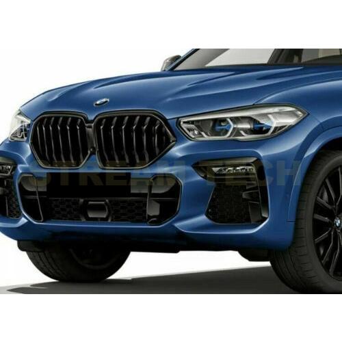 BMW G06 X6用 パフォーマンスタイプ 艶有ブラック キドニーグリル