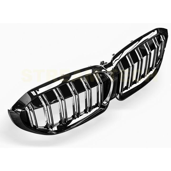 BMW G20 G21 3シリーズ 前期用 Mルック 艶有ブラック キドニーグリル センターグリル フロントグリル ラジエターグリル Mパフォーマンス 左右一体型 人気商品 |  | 10