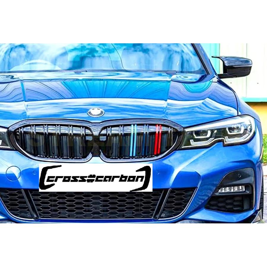 BMW G20 G21 3シリーズ 前期用 Mルック トリプルカラー 艶有ブラック