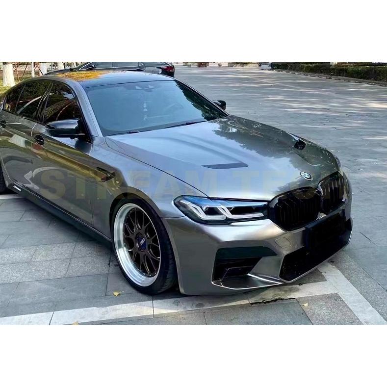 BMW G30 G31 5シリーズ用 M5 CSタイプ ダクト付き ボンネット アルミ製 センター隆起 エンジンフード セダン ツーリング ...