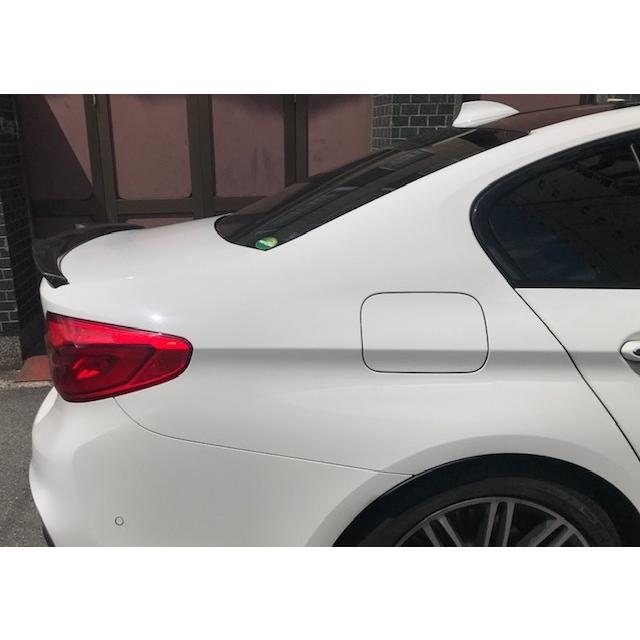 BMW G30 5シリーズ セダン用 M4PERタイプ カーボン トランクスポイラー ...