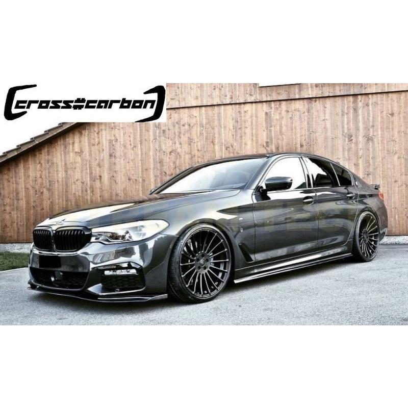 BMW G30 G31 Mスポーツ 前期 フロントリップスポイラー バンパー 黒 BMW 5シリーズ G30 G31 Mスポーツ用 Mパフォーマンスルック