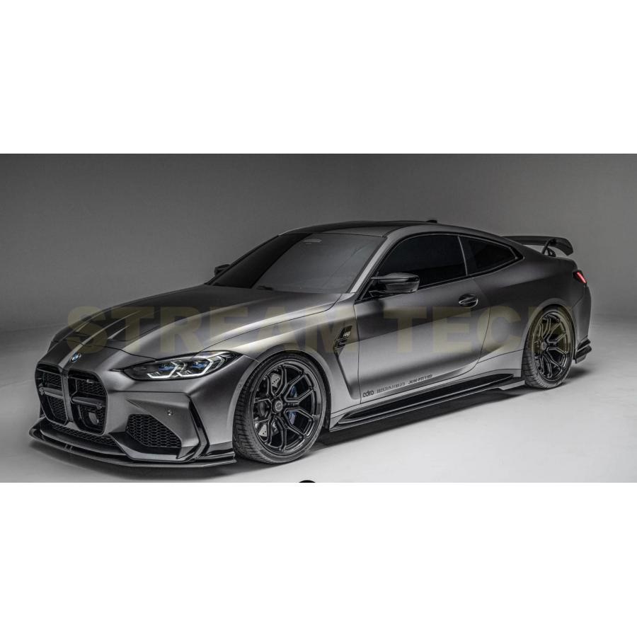 ADRO正規品 BMW G80 M3 G82 G83 M4用 ドライカーボン サイドスカート